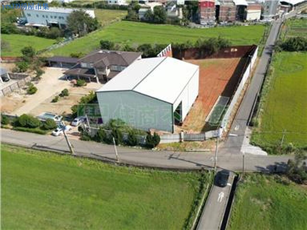 中壢山東【農地706坪】雙面路鋼構倉庫
